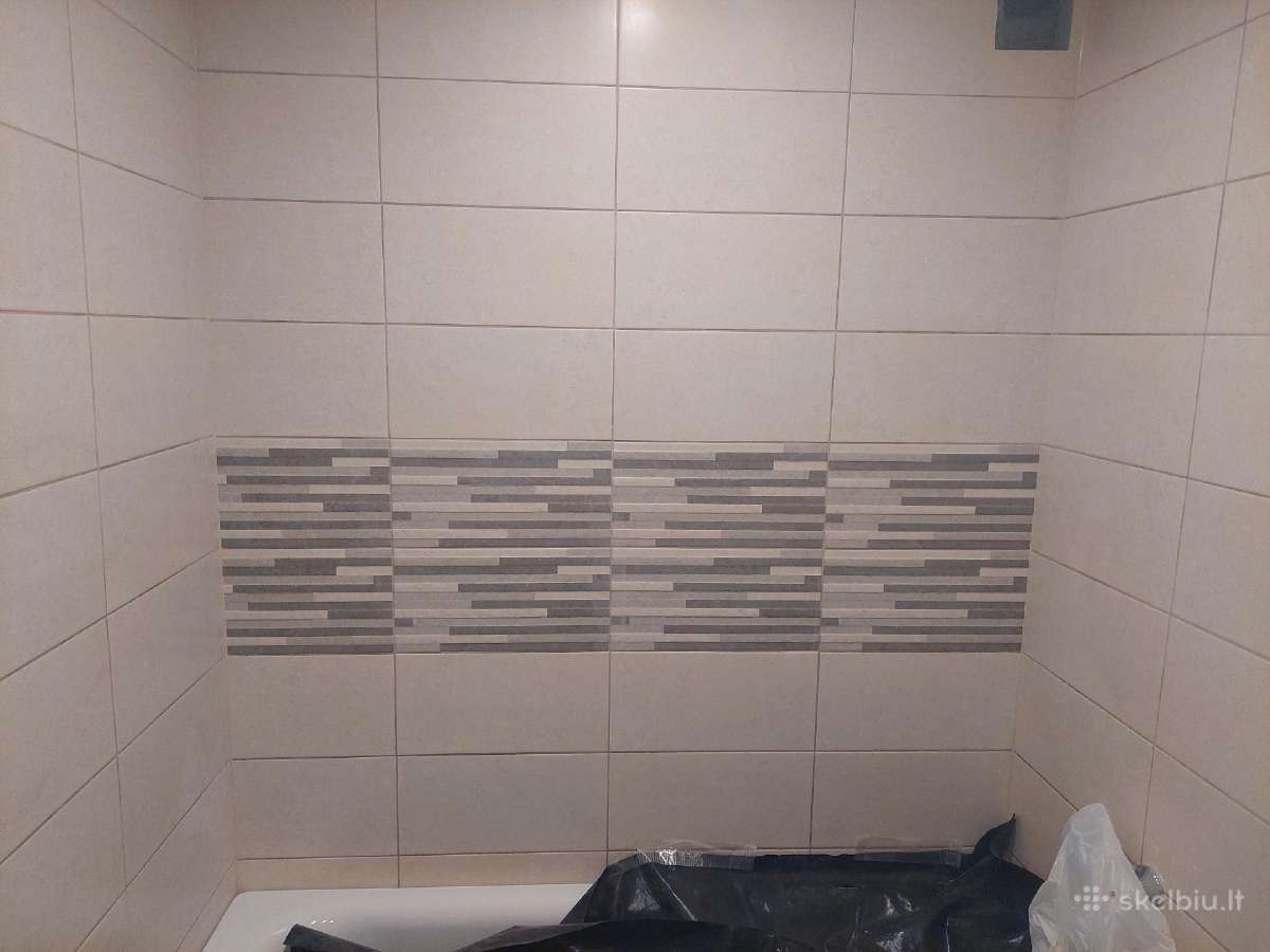 Klijuoju Plyteles, dažau,kiti apdailos darbai - nuotraukos Nr. 31