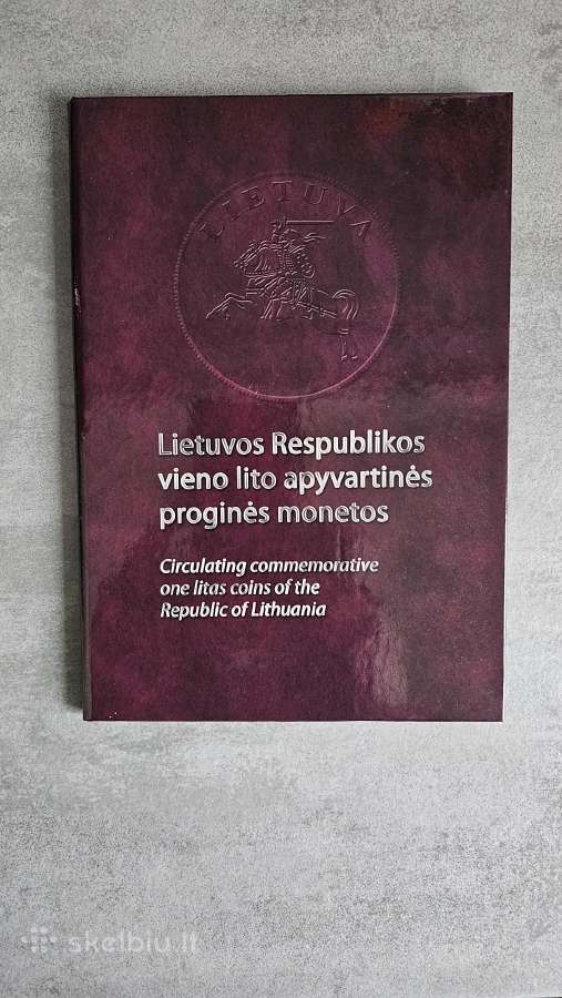 1 Lt. proginės monėtos specialioje knygutėje. - nuotraukos Nr. 3