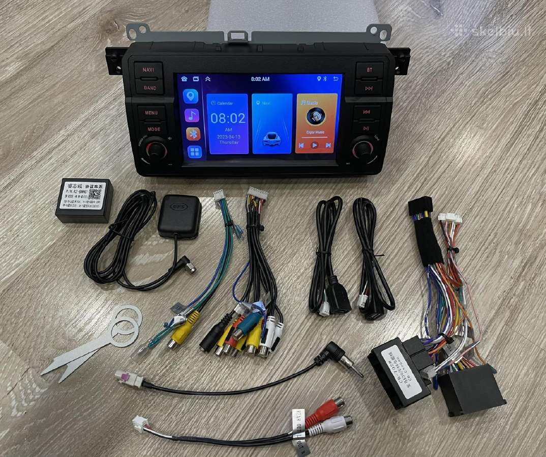 Bmw e46 Android Nauja 2-32 carplay Androidauto - nuotraukos Nr. 7
