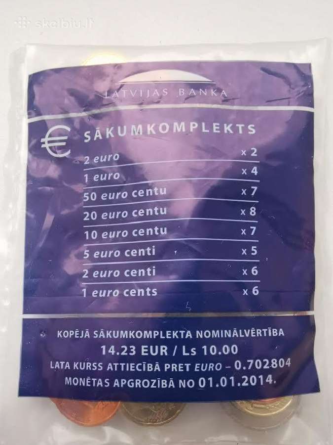 Latvijos Euro start paketas 2014 m. - nuotraukos Nr. 2