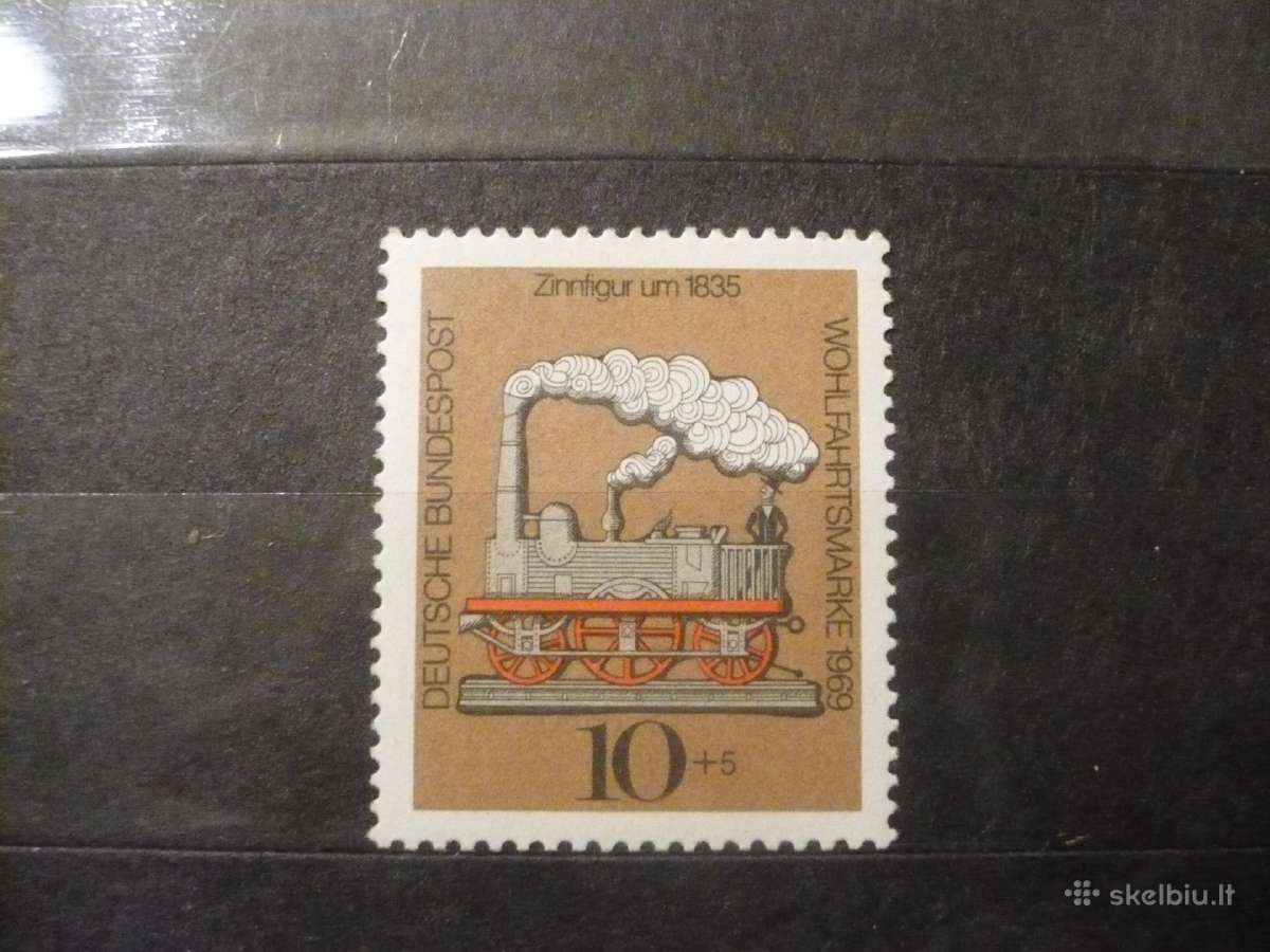 1969 metų labdaros pašto ženklai Mhn