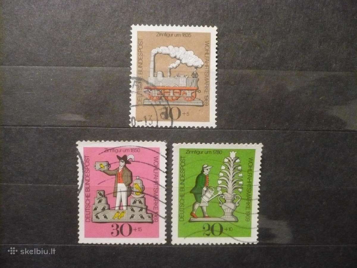 1969 metų labdaros pašto ženklai
