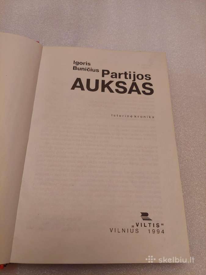 Partijos auksas - nuotraukos Nr. 2