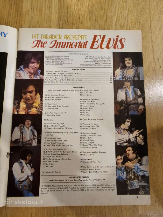 1978 m. Hit Parader numeris „Nemirtingasis Elvis“ - nuotraukos Nr. 2