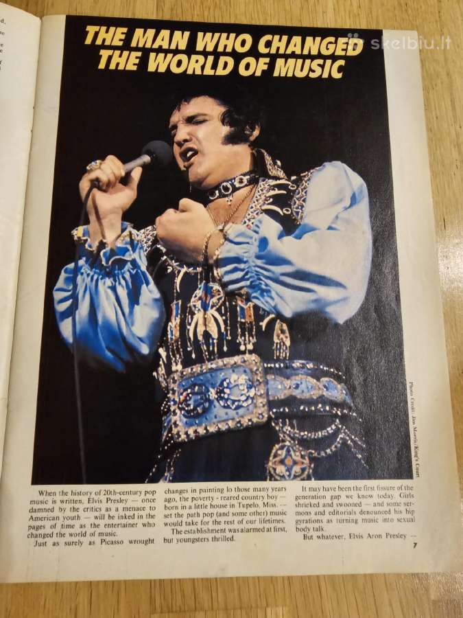 Raritetinis 1978 m žurnalas „Nemirtingasis Elvis“ - nuotraukos Nr. 3