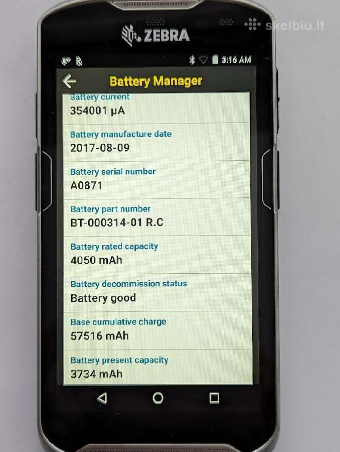 Barkodų skeneriai Honeywell Datalogic Zebra ir kt - nuotraukos Nr. 23