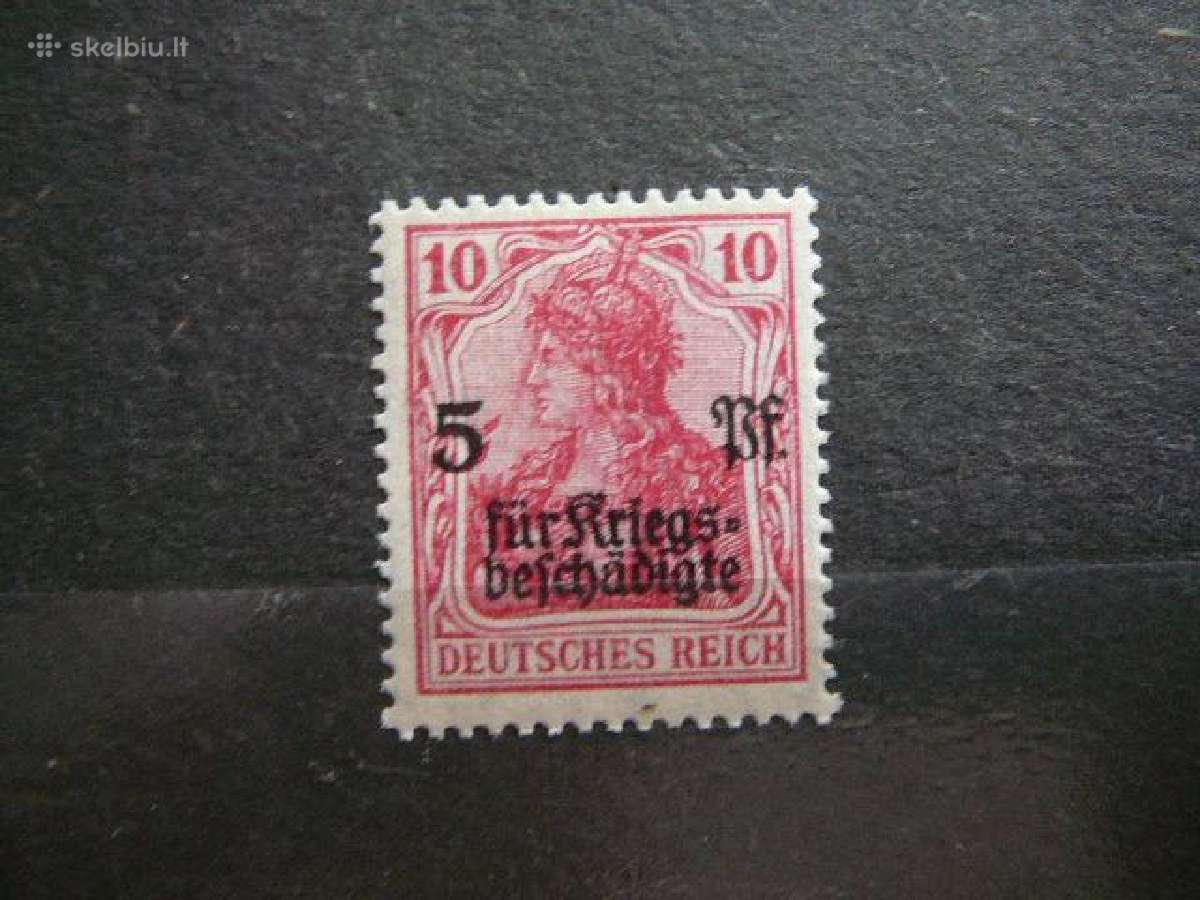 Pagalba karo invalidams Vokietija 1919 vkt105m