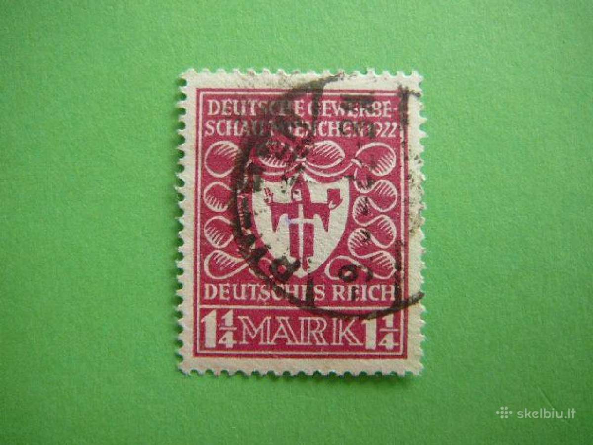 Miuncheno herbas Vokietija 1922 antsp. vkt199a