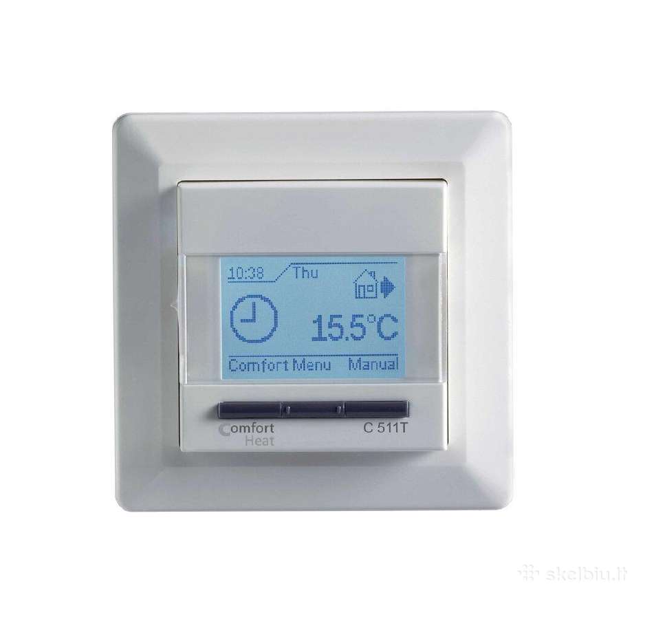 Programuojamas termostatas su laikmačiu ir jutikli - nuotraukos Nr. 2