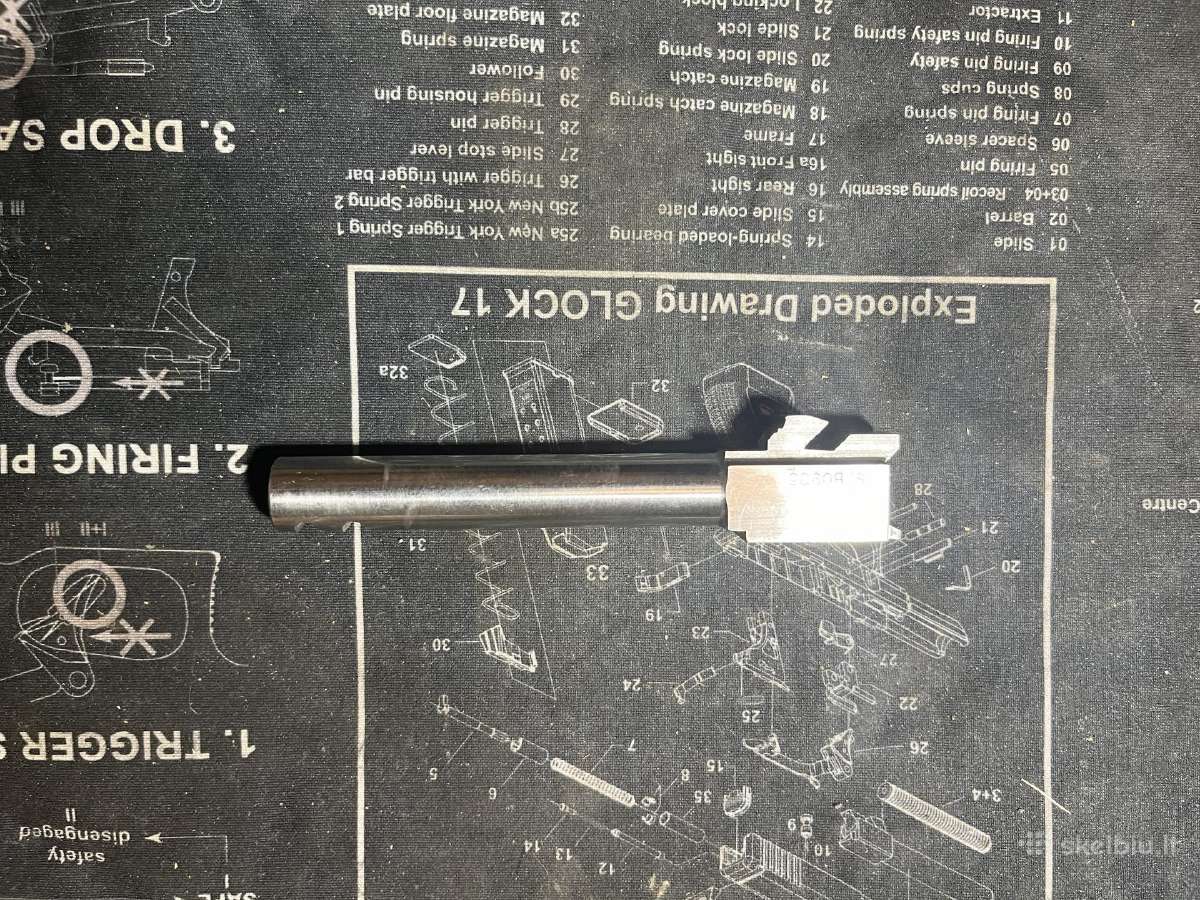 Glock 19 vamzdis. 9 mm Luger - nuotraukos Nr. 2