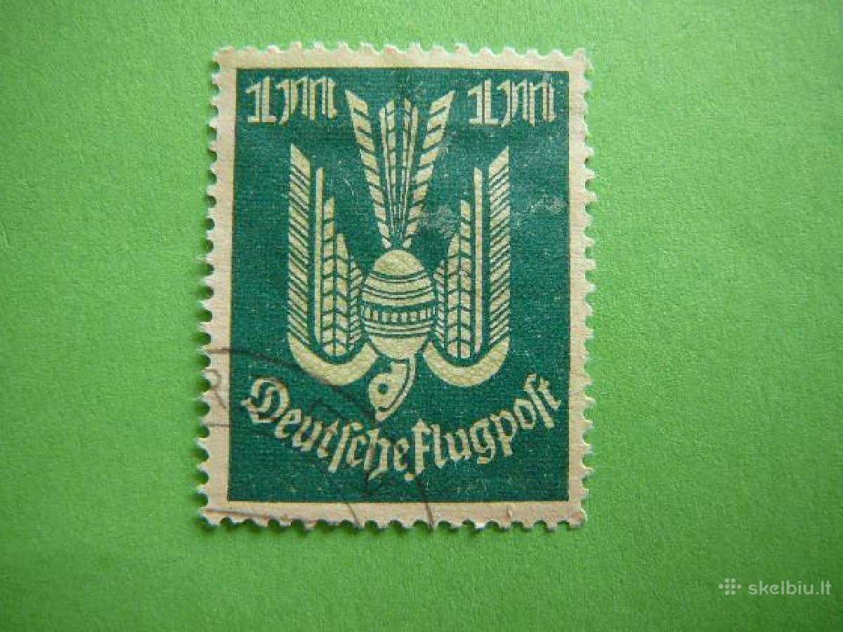 Oro pastas Vokietija 1922 1m antsp. vkt215a