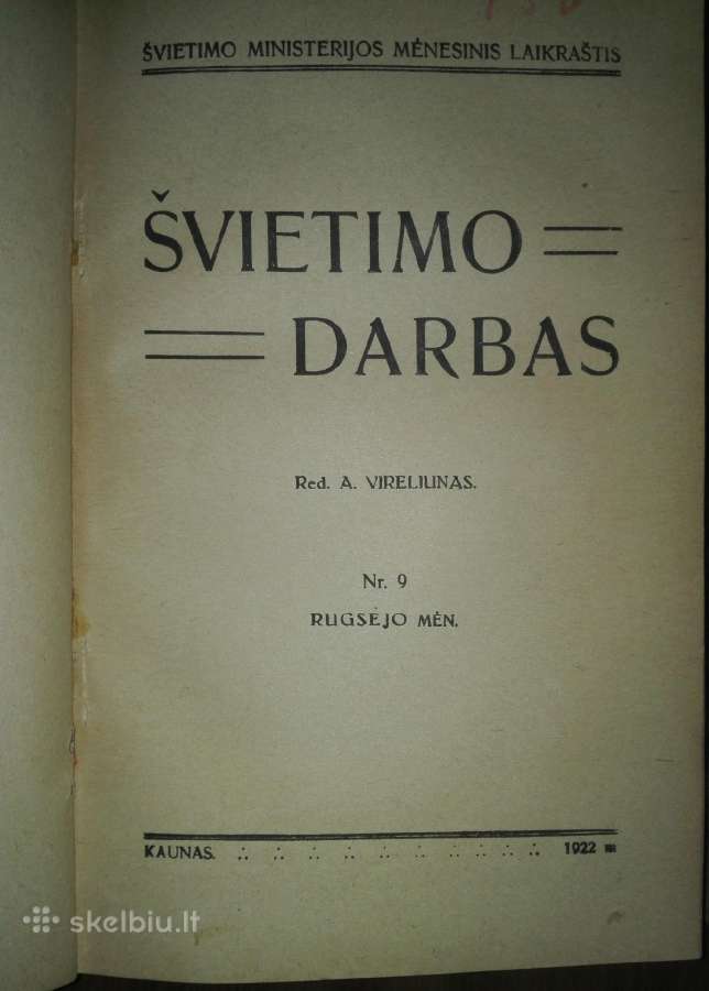 1243. Švietimo Darbas antikvariniai-kolekciniai la - nuotraukos Nr. 11