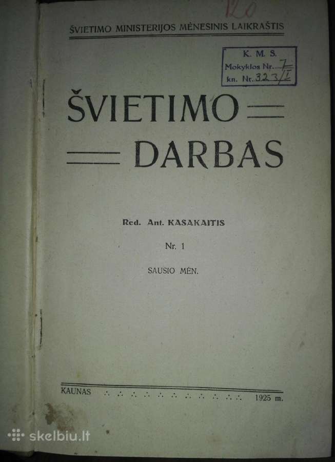 1243. Švietimo Darbas antikvariniai-kolekciniai la - nuotraukos Nr. 13