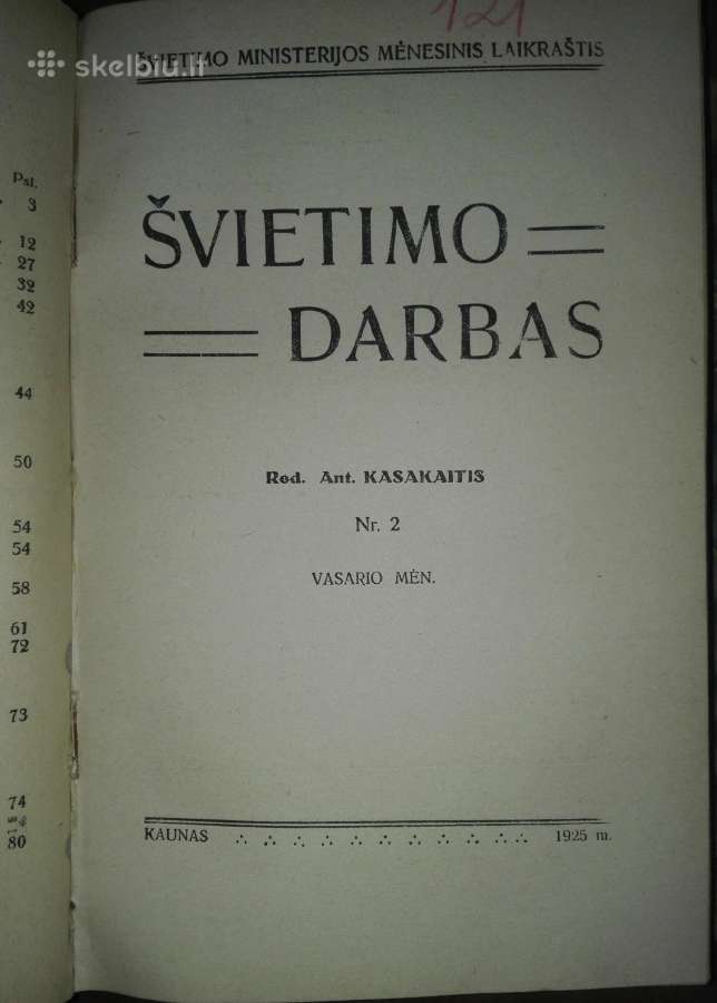 1243. Švietimo Darbas antikvariniai-kolekciniai la - nuotraukos Nr. 14