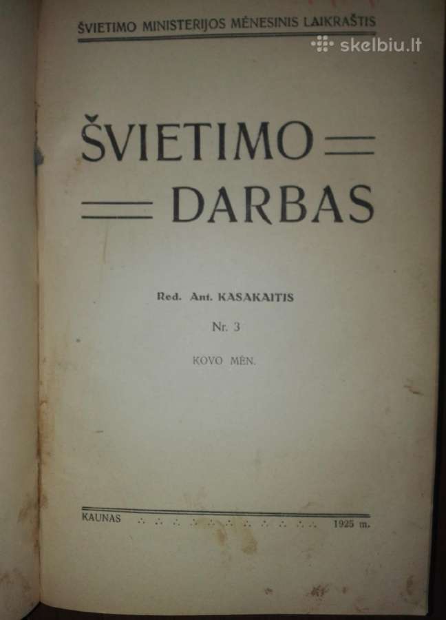 1243. Švietimo Darbas antikvariniai-kolekciniai la - nuotraukos Nr. 15