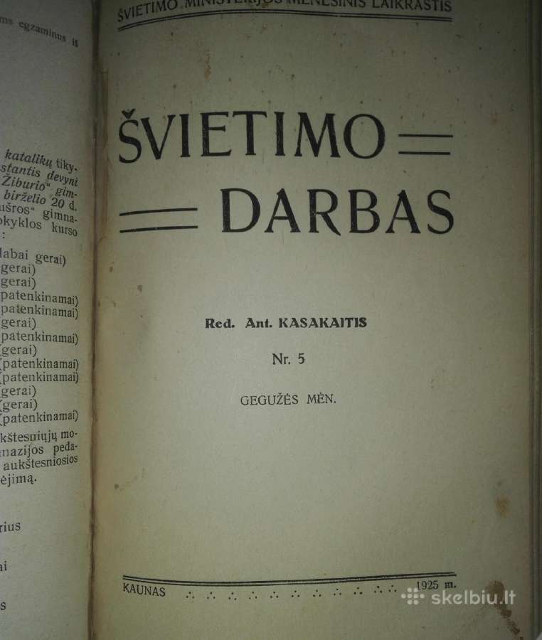1243. Švietimo Darbas antikvariniai-kolekciniai la - nuotraukos Nr. 17