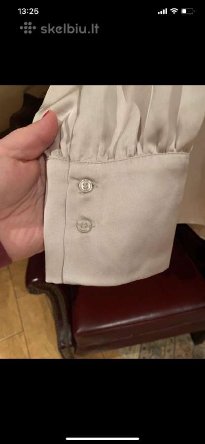 Labai graži švelnios smėlio spalvos H&m palaidinė - nuotraukos Nr. 3