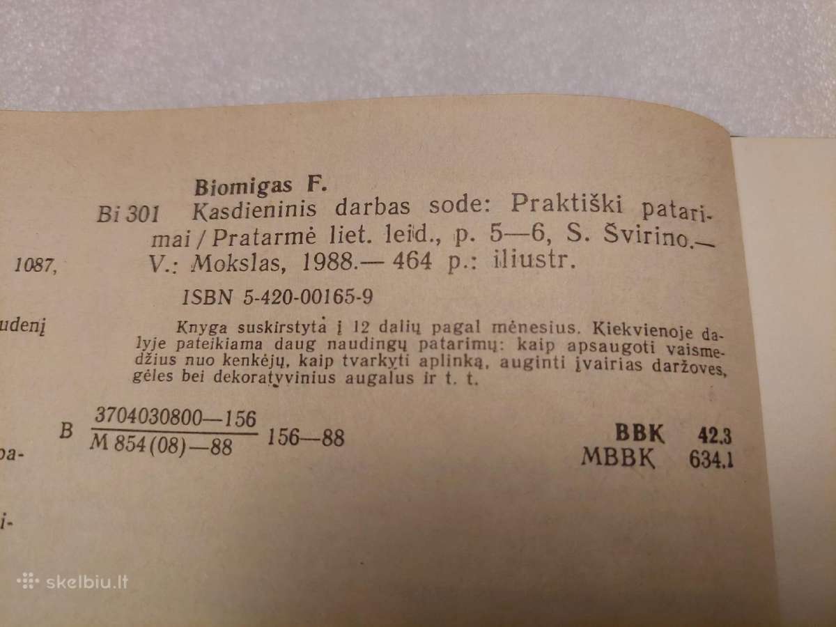 Kasdieninis darbas sode - nuotraukos Nr. 3