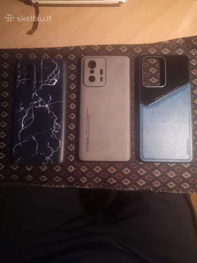 Mobilaus telefono xiaomi 11t, 3 dekliukai nauji