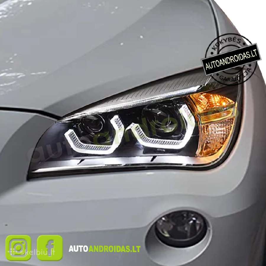 Bmw X1 E84 2009-15 Full LED priekiniai žibintai