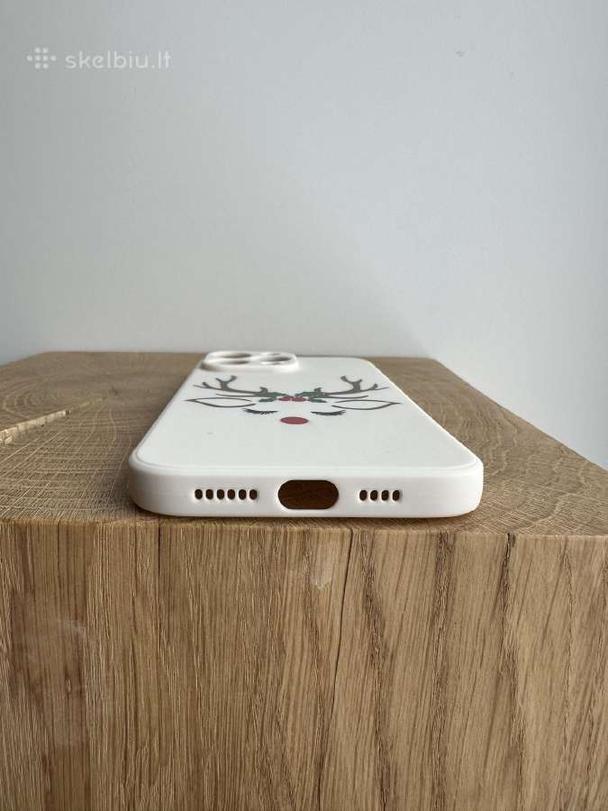 Šventinis iPhone 14 Pro Max dėkliukas su elniu - nuotraukos Nr. 5