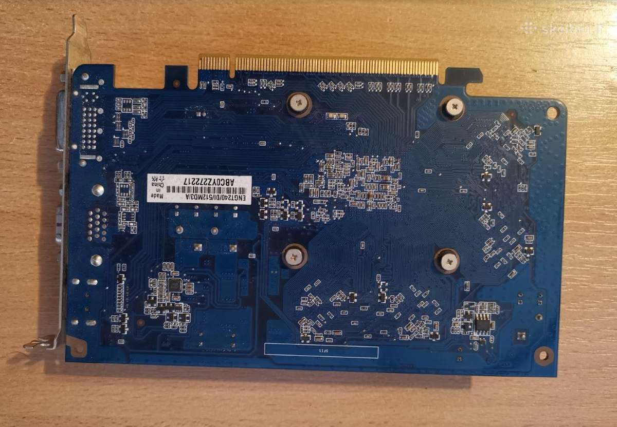 Vaizdo plokštė Nvidia Geforce GT 240 - nuotraukos Nr. 2
