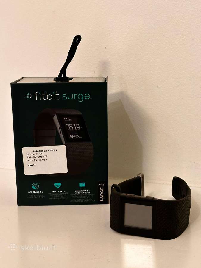 Parduodamas laikrodis Fitbit surge - nuotraukos Nr. 3