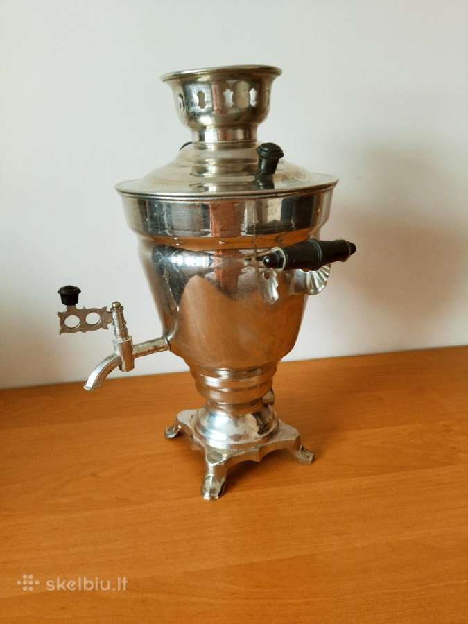 Veikiantis naudotas 2,5 l tarybinis samovaras