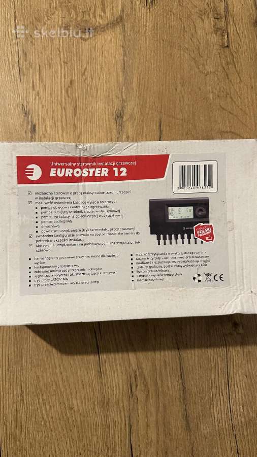 Euroster 12 elektroninis valdiklis