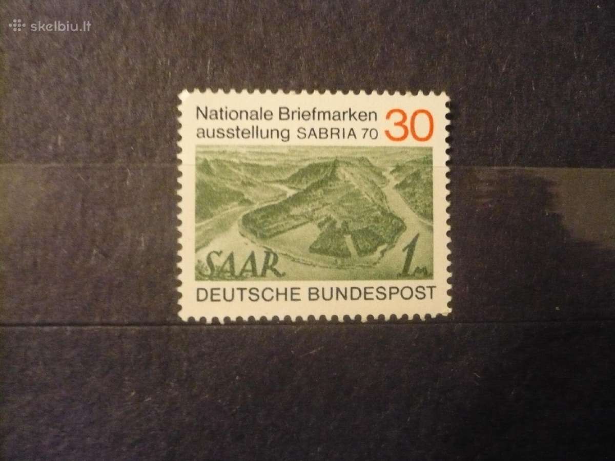 1970 pašto ženklų paroda Sabria 70 Mhn