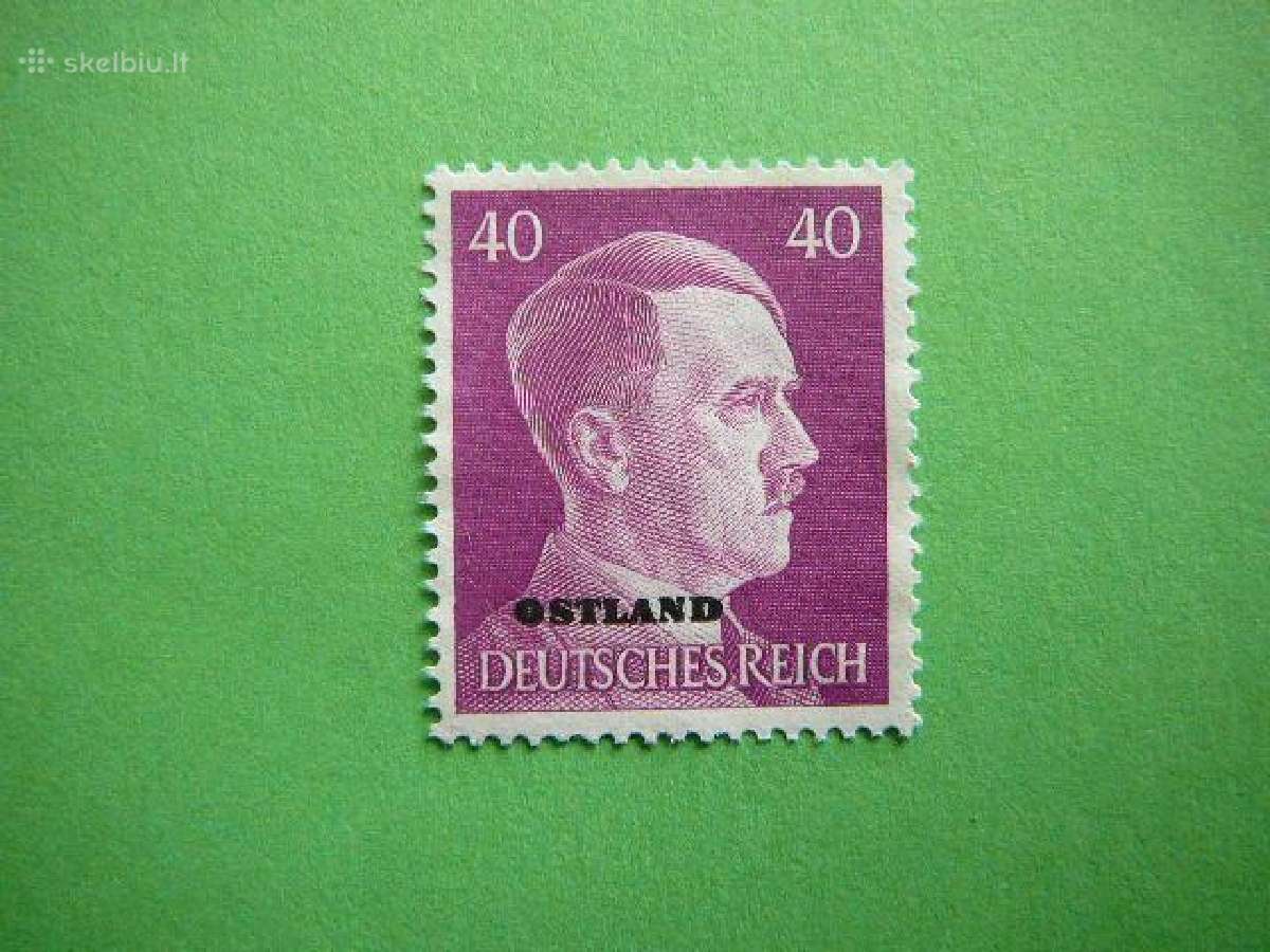 Ostland Vokietija - Lietuva 1941 (40) Mng ost15b