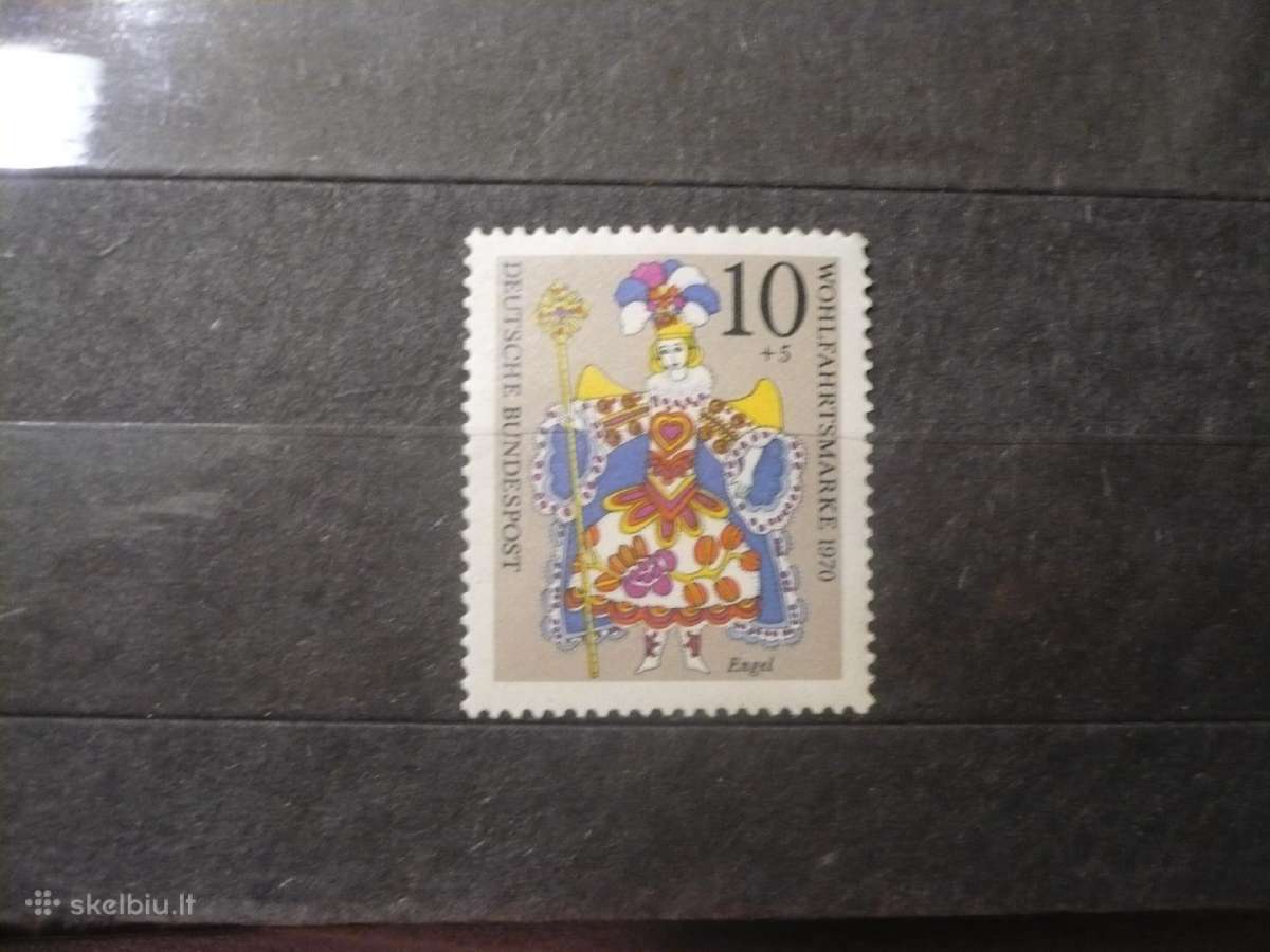 1970 metų Kalėdų pašto ženklas Mhn