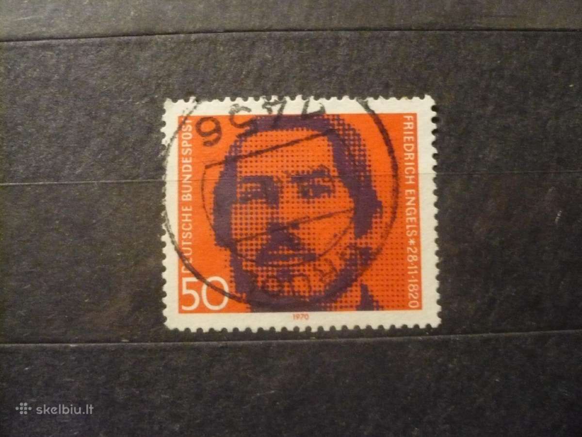1970 150-osios kun. gimimo metinės. Engel