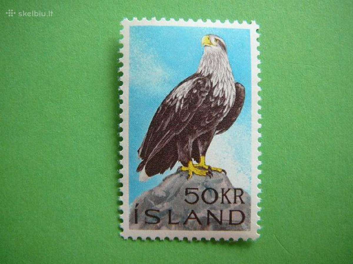 Ereliai Pauksciai Islandija 1966 Mnh is399