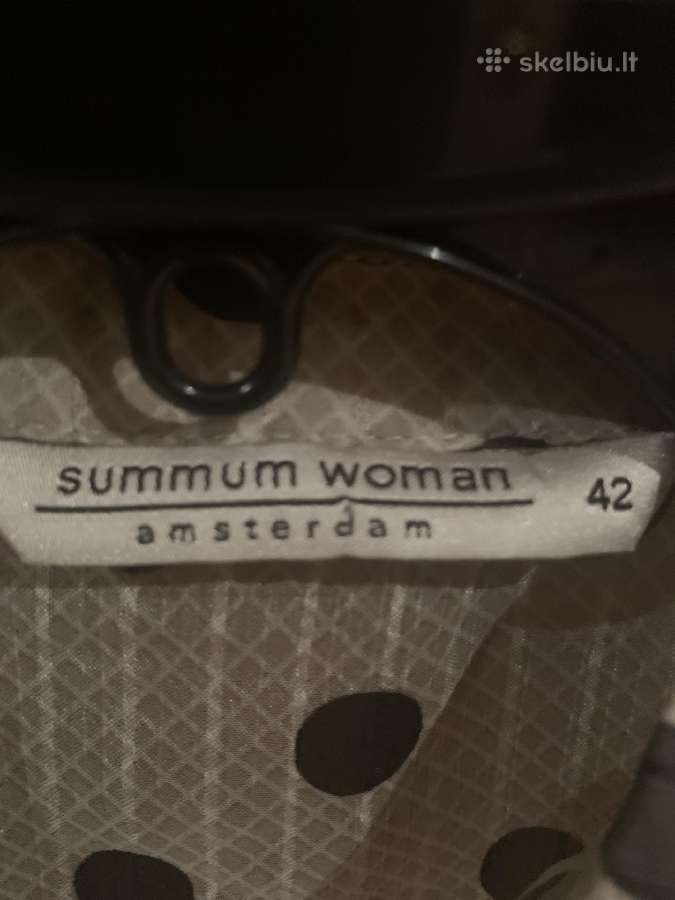 Kremo spalvos su juodas bumbulais Summum womenpala - nuotraukos Nr. 3