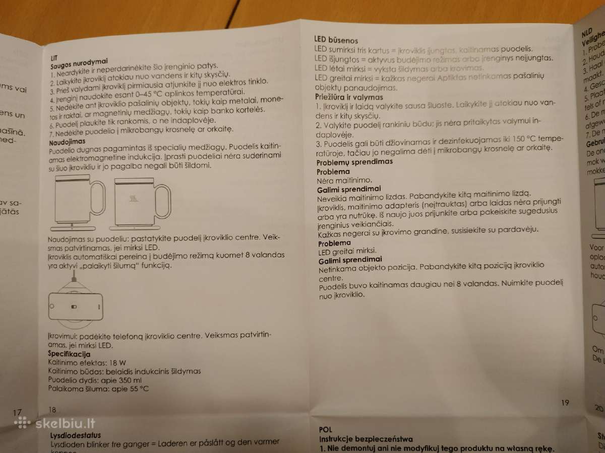 Išmanusis puodelis - įkroviklis - nuotraukos Nr. 8