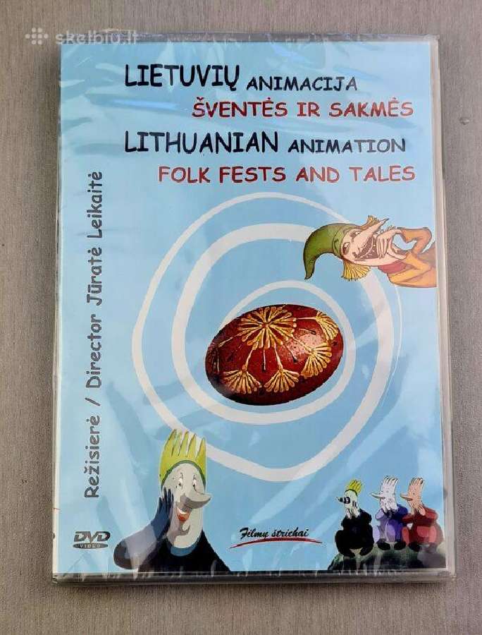Lietuviškos animacijos Dvd