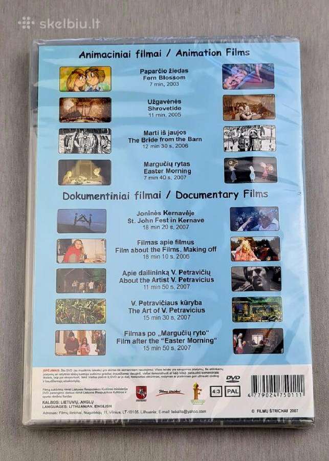 Lietuviškos animacijos Dvd - nuotraukos Nr. 2
