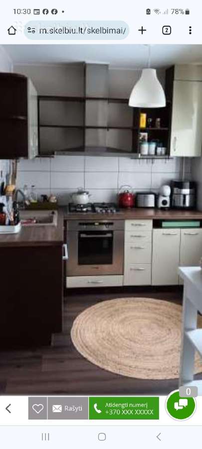 Pirkčiau virtuvės komplektą