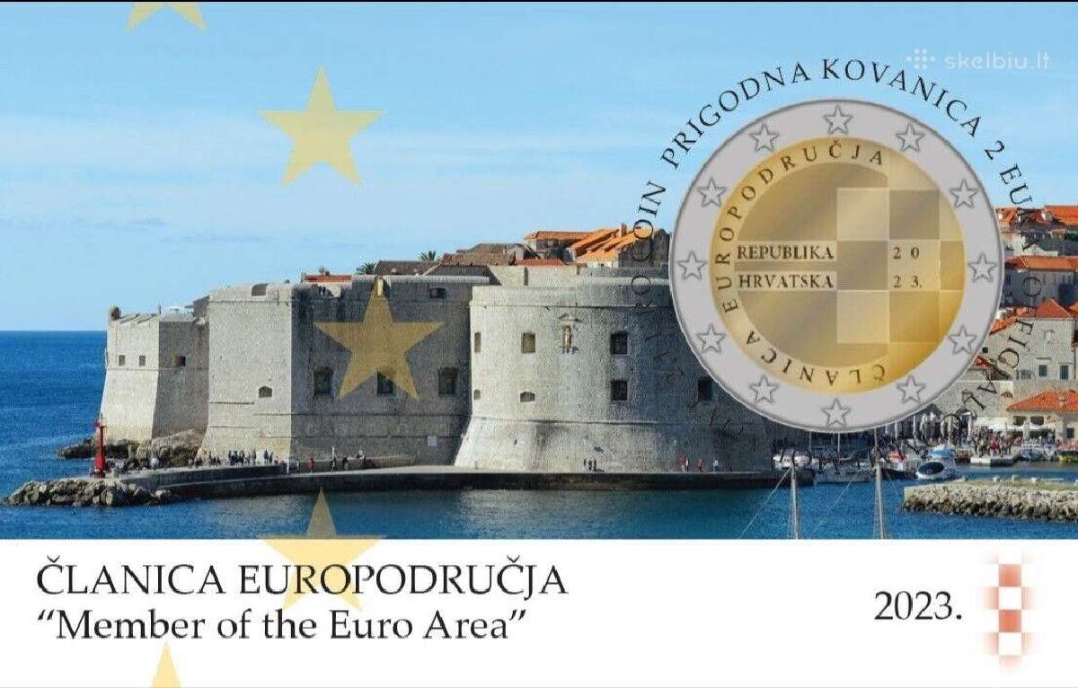 Kroatija 2023 Euro zonos narė Bu