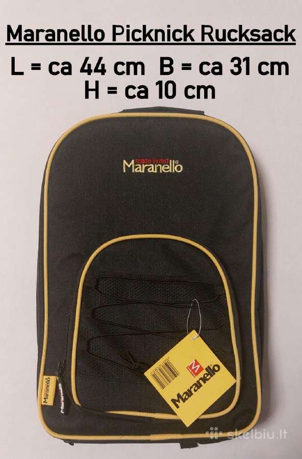 Maranello pikniko kuprinė su stalo įrankiais - nuotraukos Nr. 5
