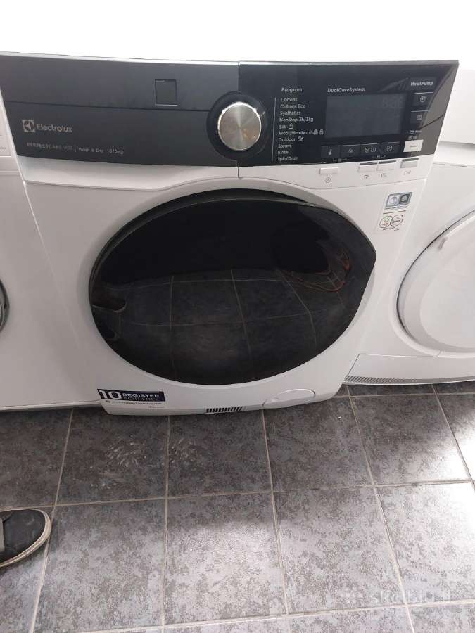 Electrolux skalbyklė džiovyklė 10/6 kg - nuotraukos Nr. 2