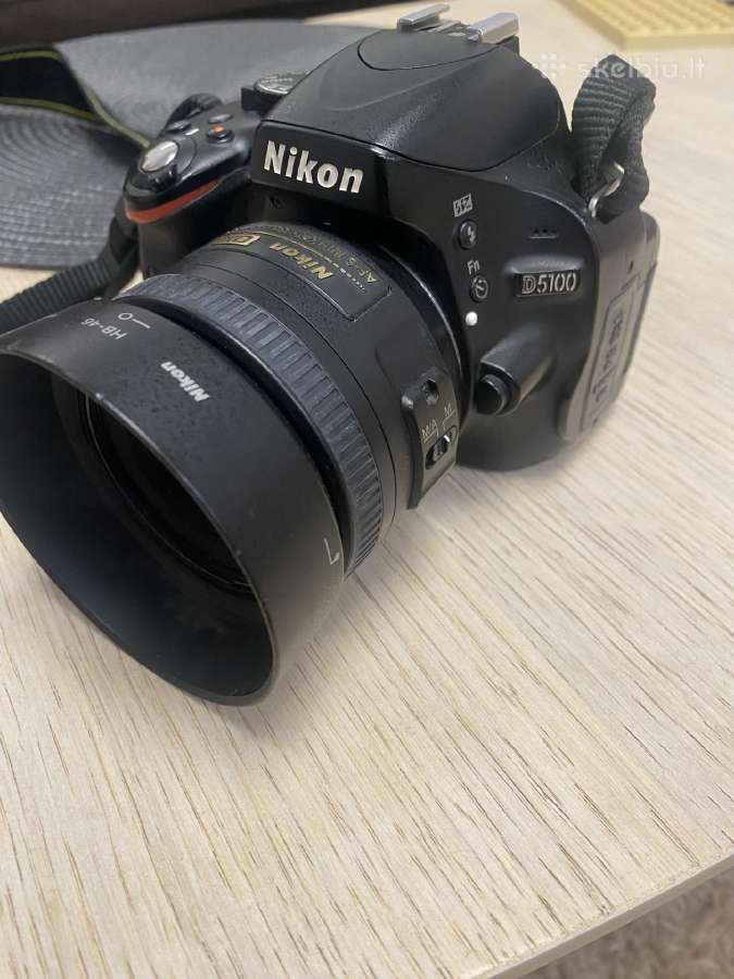 Nikon d5100 + nikkor 35mm 1 -1.8g