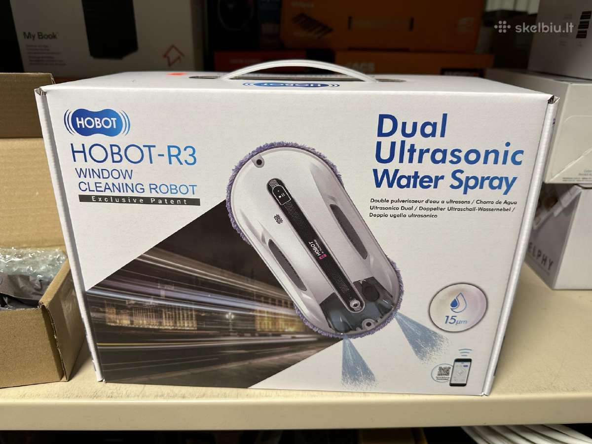 Hobot 2s kvadratinis su purškimu langu robotas new - nuotraukos Nr. 25