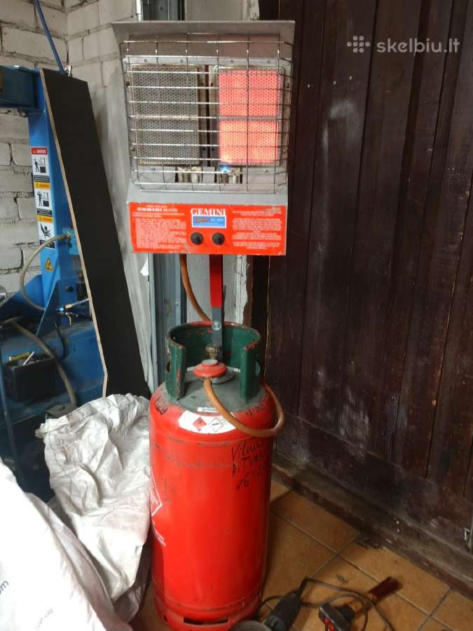 Dujinis šildytuvas 5.8kw nekiniskas - nuotraukos Nr. 2