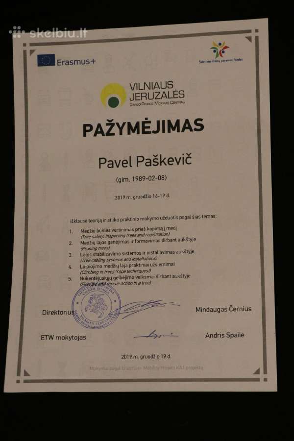 Šienavimas, medžių genėjimas, gyvatvorių karpymas - nuotraukos Nr. 27