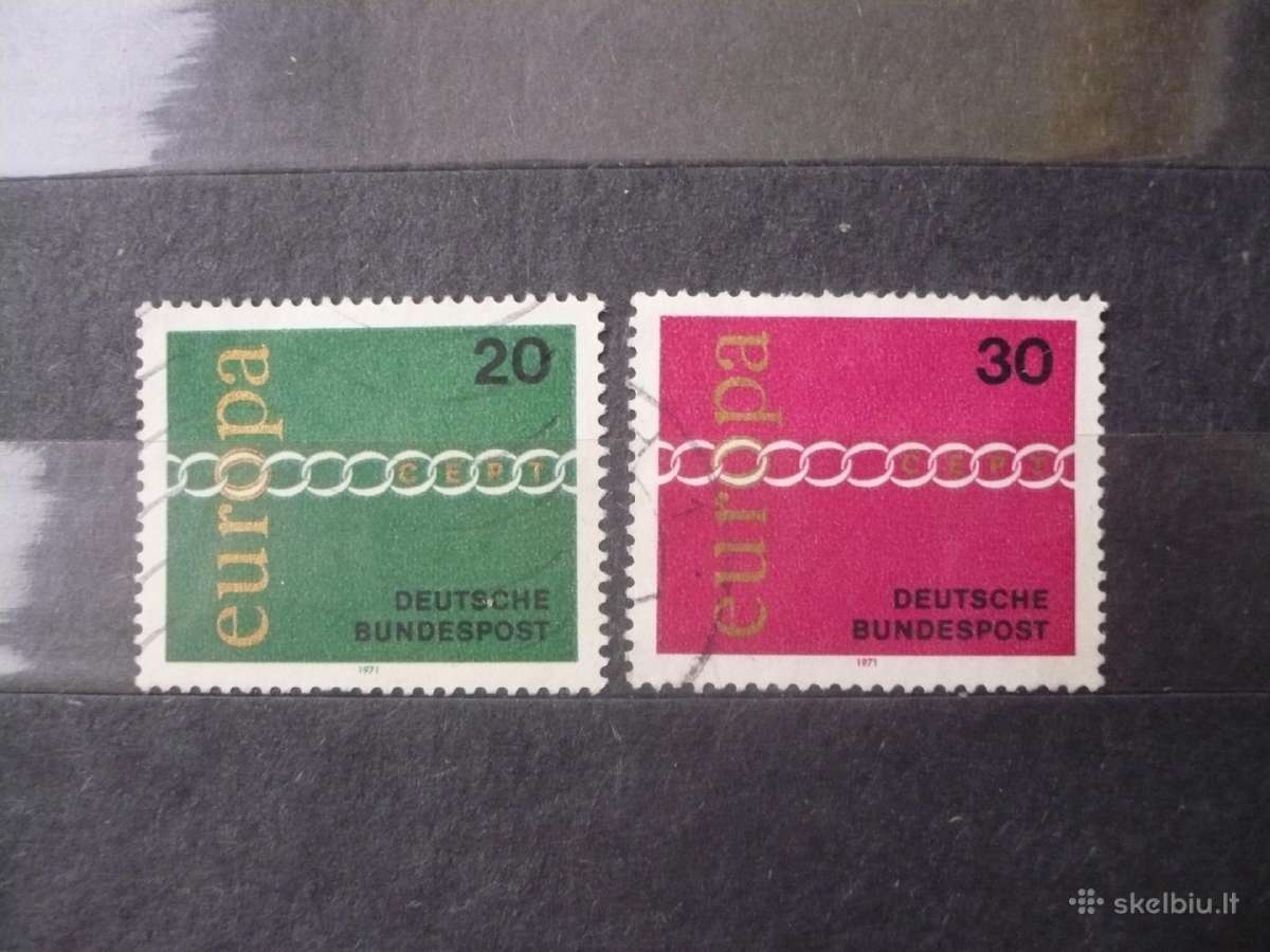 1971 m. Europa pašto ženklai