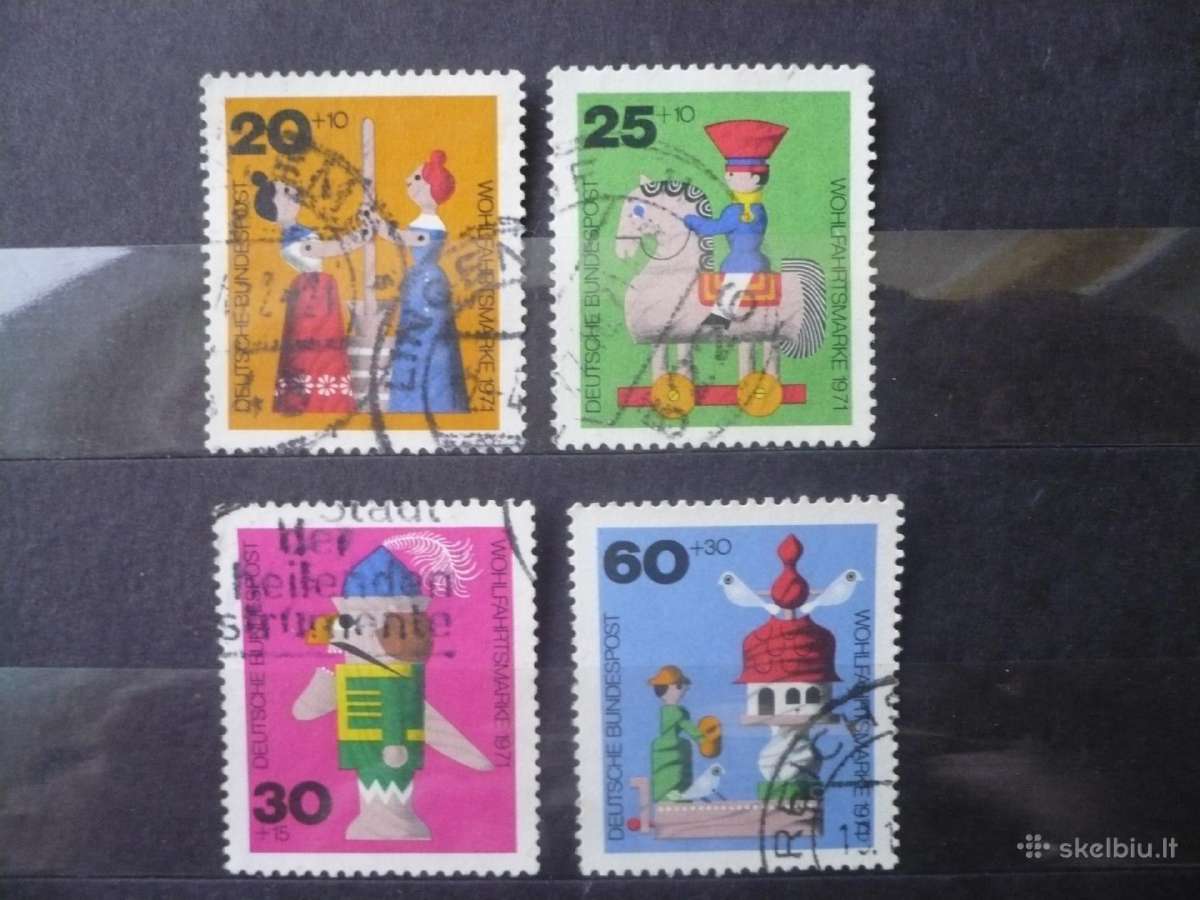 1971 metų labdaros pašto ženklai – žaislai