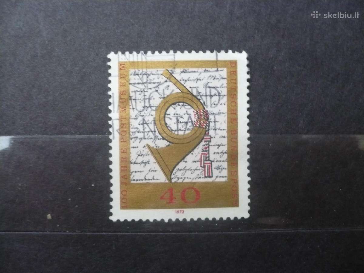 1972 m. Pašto muziejaus 100-metis