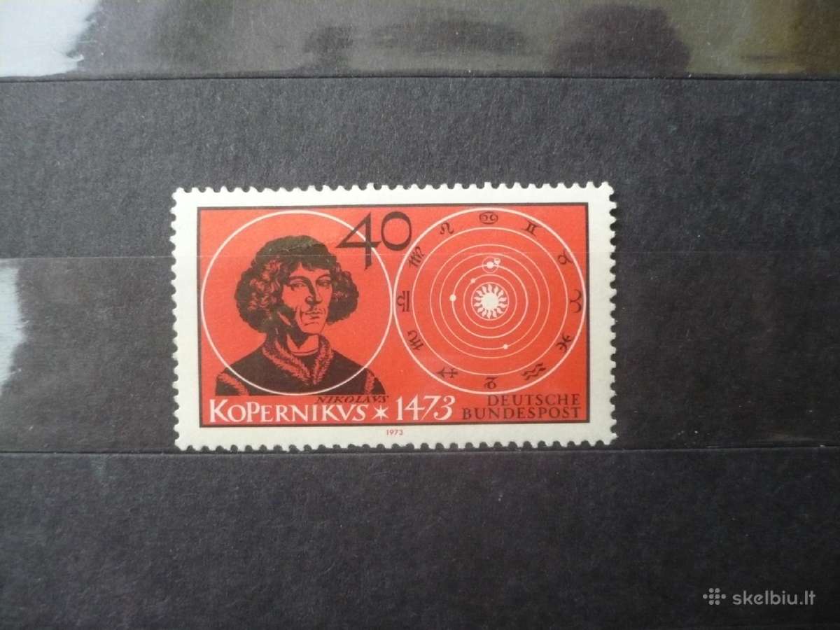 1973 m. 500-osios Nikolajaus Koperniko gimimo Mhn